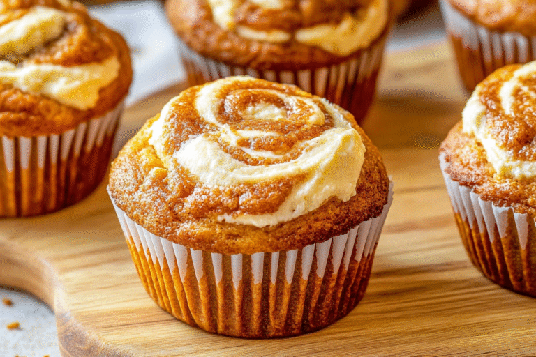Pumpkin Cream Cheese Muffins