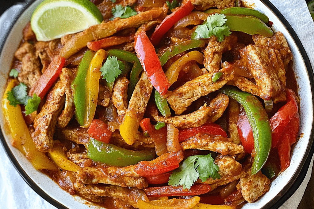 Easy Crockpot Fajitas