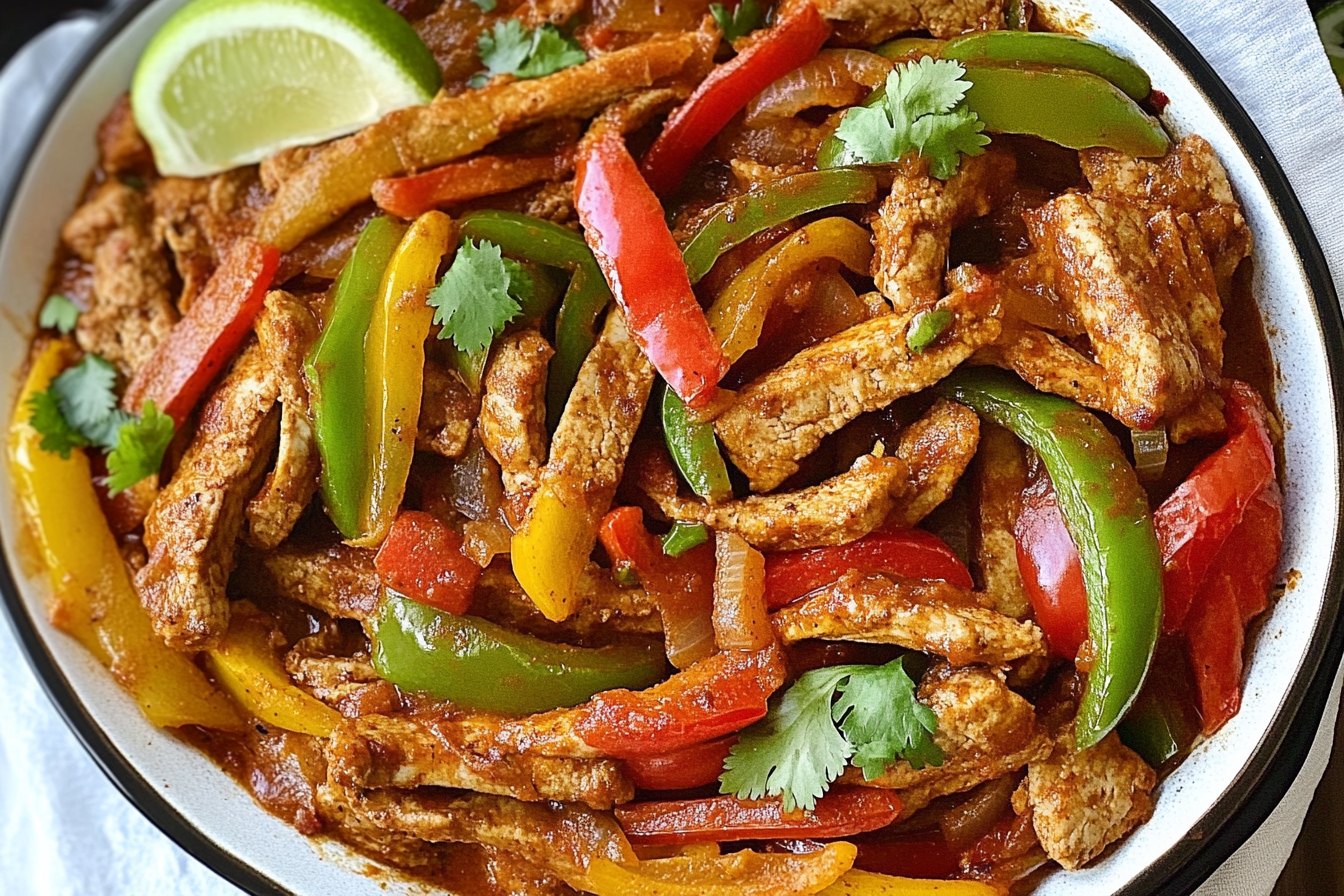 Easy Crockpot Fajitas