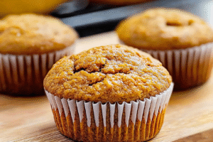 Healthy Pumpkin Muffins