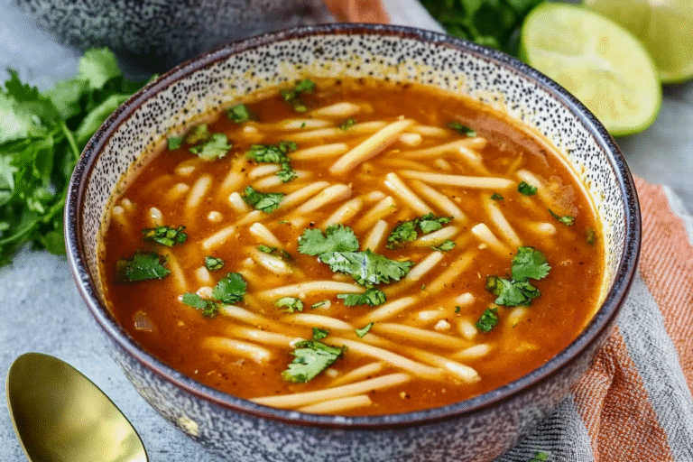 Mexican Fideo Soup