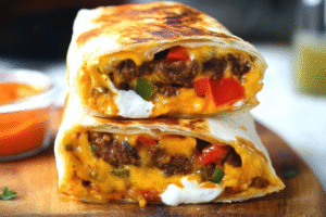 Grilled Cheese Burrito Copycat