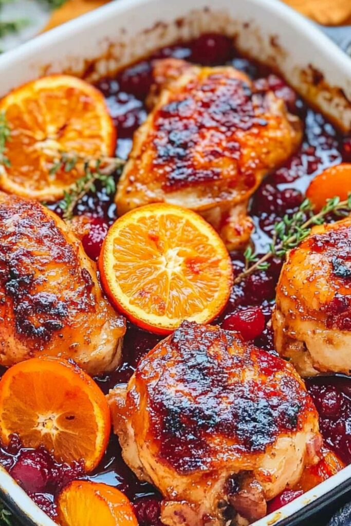 Cranberry Orange Chicken