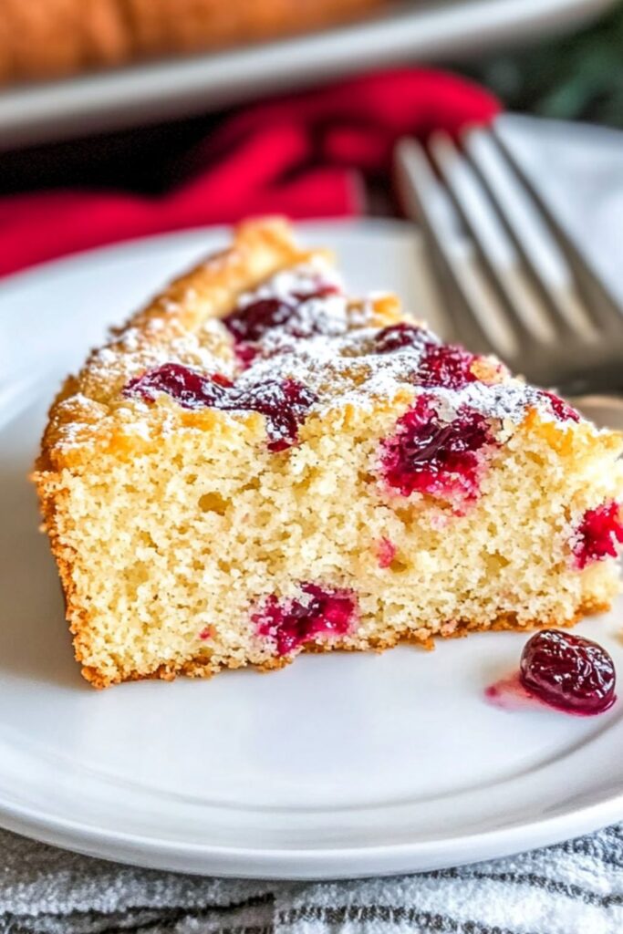 Cranberry Orange Breakfast Cake