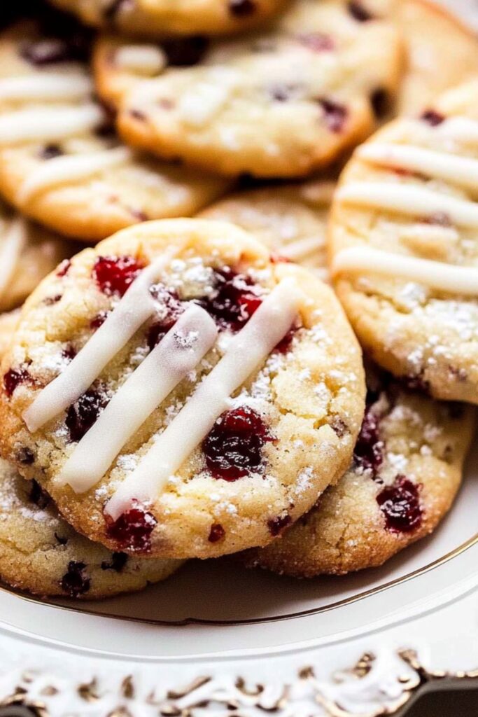 Christmas Cranberry Orange Cookies