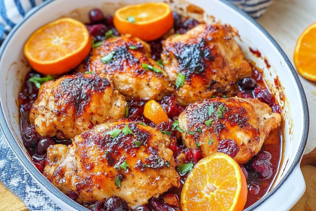 Cranberry Orange Chicken