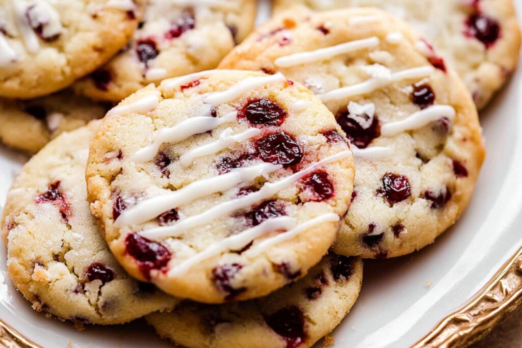 Christmas Cranberry Orange Cookies