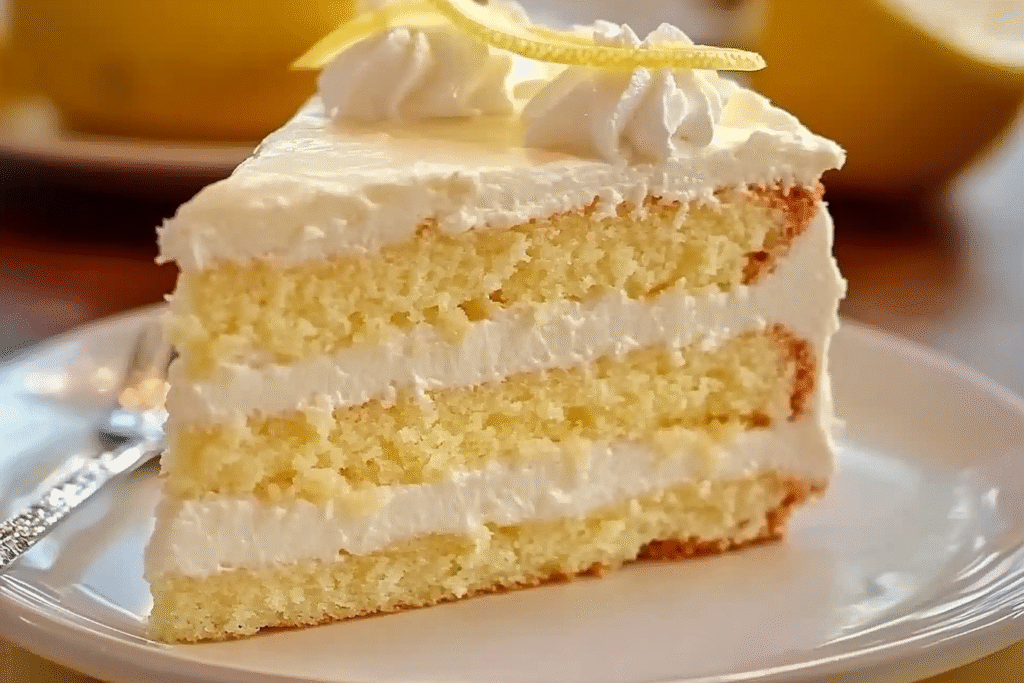 Cheesecake Factory Italian Lemon Cream Cake